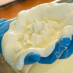 Mozzarella Stretch with Burrata