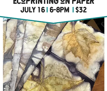 Eco-Print on Paper