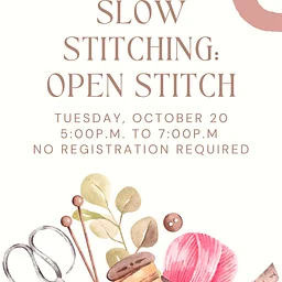 Slow Stitching: Open Stitch