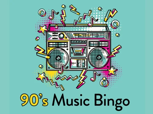 Free music bingo: the 90s