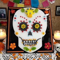 Sugar Skull PORTRAITS: A Fused Glass Workshop for Adults