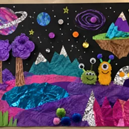 Alien Planet Collage
