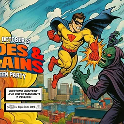 Heroes vs. Villains Halloween Party