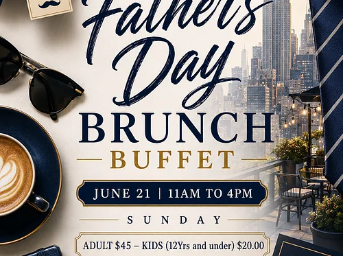 FATHER’S DAY BRUNCH BUFFET @ 230 FIFTH ROOFTOP