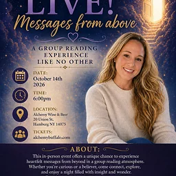 Messages From Above: Gallery Reading with Psychic Medium Chelsea Gill