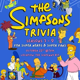 TRIVIA NIGHT: The Simpsons | Hosted by The Welter Group