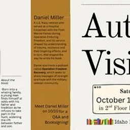 Author Visit at the Library – Daniel Miller