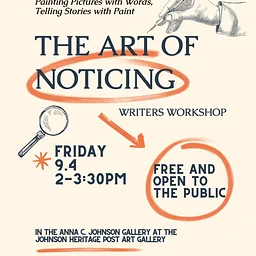 The Art of Noticing Writers Workshop with Marcia Roepke