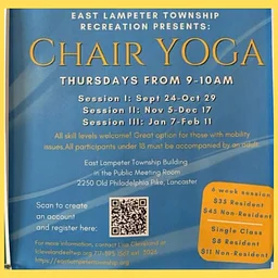 Chair Yoga at East Lampeter Recreation - Session 1