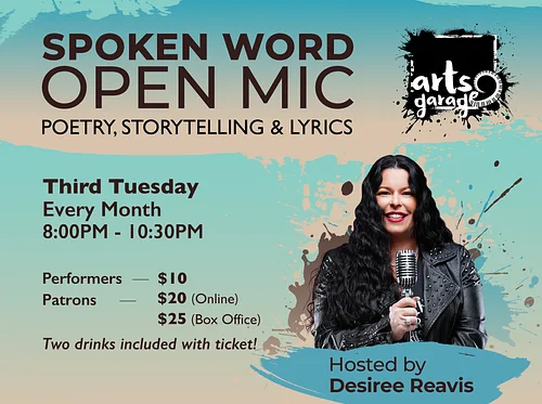 Spoken Word Open Mic: Poetry, Storytelling & Lyrics 