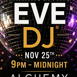 Thanksgiving Eve DJ