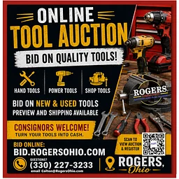 Tool Auction Closing