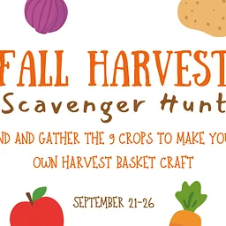 Fall Harvest Scavenger Hunt