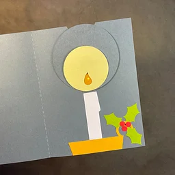 Mechanical Light-Up Holiday Candle