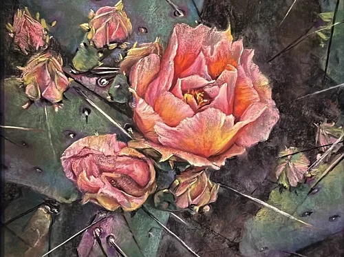 “Cactus Workshop in Pastels” with pastel artist Tetyana Aleksenko