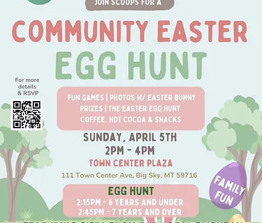 Town Center Plaza: Big Sky Scoops Community Easter Egg Hunt