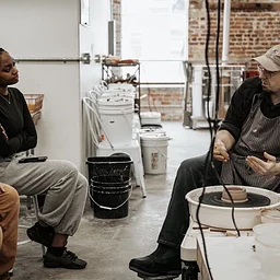 Intro to Wheel Throwing at kalamazoo kiln room