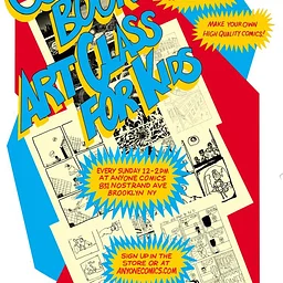 Comic Book Art Class for Kids