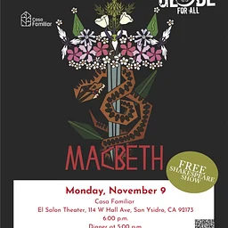 Globe For All presents: Macbeth at Casa Familiar