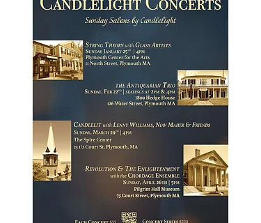Candlelight Concert Series – Revolution & The Enlightenment with the Chordage Ensemble (Plymouth)