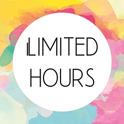 LIMITED HOURS: 1PM-5PM