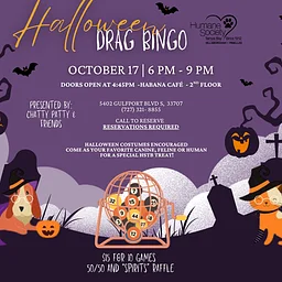 Halloween Drag Bingo at Habana Cafe
