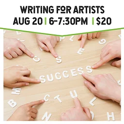 ArtScapes Workshop: Beyond the Artist Statement; Finding the Words for Your Work