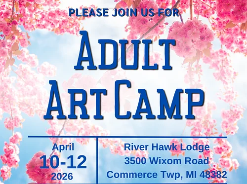 Adult Art Camp at Proud Lake