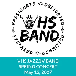 VHS Jazz/JV Band Spring Concert