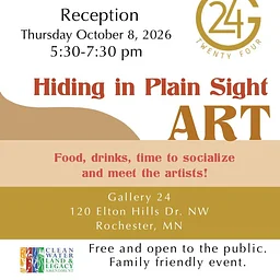 Hiding in Plain Sight Art Reception