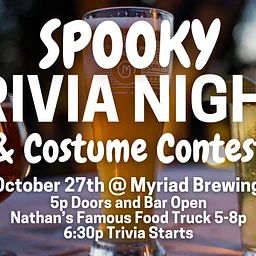 spooky Trivia Night & costume contest