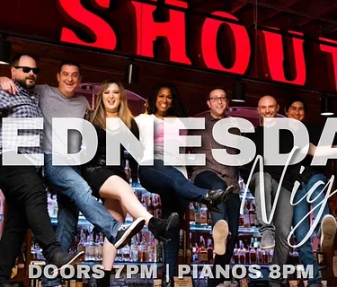 Dueling Pianos San Diego Wednesday Night | Live Music at The Shout! House