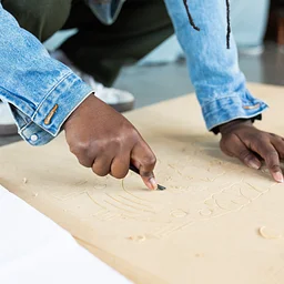 Breath of Fresh Ink: Upcycling Fabrics w/ Printmaking