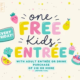 ✨ FRIDAYS AT THE HOFF: FREE Kids Entrée with Adult Entrée 🍔