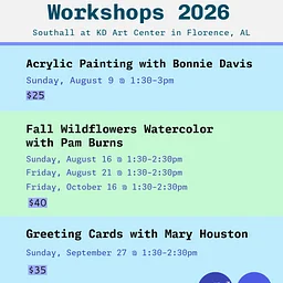 Fall Wildflowers Watercolor with Pam Burns (Creative Tourism Workshop)