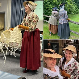 LECTURE & DEMONSTRATION: Women & Their Wardrobes During New England’s Revolution