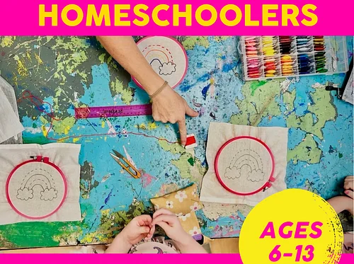 Tuesdays 4/14-5/19, 10-11:30am, 6 weeks: Sewing for Homeschoolers