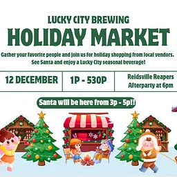 Holiday Market With Santa