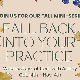 Fall Back Into Your Practice Mini-Series