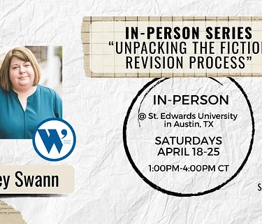 In-Person Series: “Unpacking the Fiction Revision Process” with Stacey Swann
