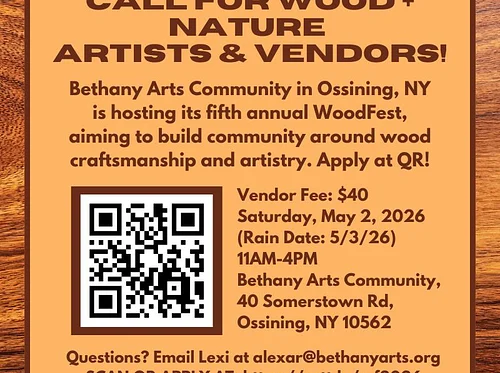 CALL FOR WOOD VENDORS & ARTISANS! WoodFest 2026