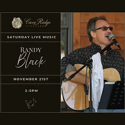 Saturday Live Music- Randy Black