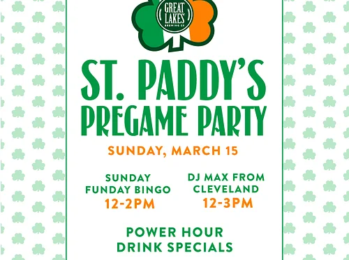 Sunday Funday St. Paddy’s Pregame Party