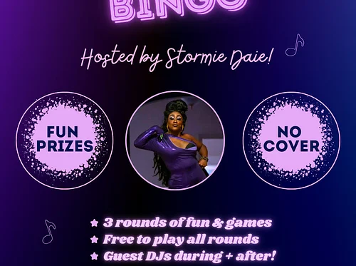 Music Trivia Bingo with Stormie Daie!