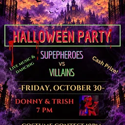 Halloween Party: Superheroes VS Villains
