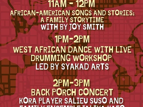 West African Dance with Live Drumming Workshop led by SYAKAD ARTS
