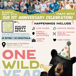 Cascade Kitchens One Wild Year Celebration