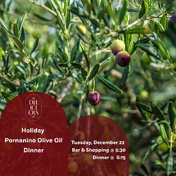 Holiday Dinner featuring Pornanino Olive Oil