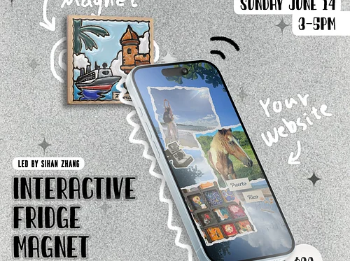 Interactive Fridge Magnet Workshop