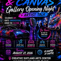 Chromes & Canvas Exhibition Opening